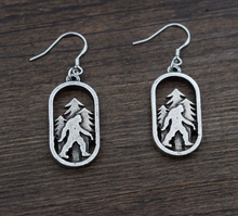 Load image into Gallery viewer, Bigfoot Trees Earrings
