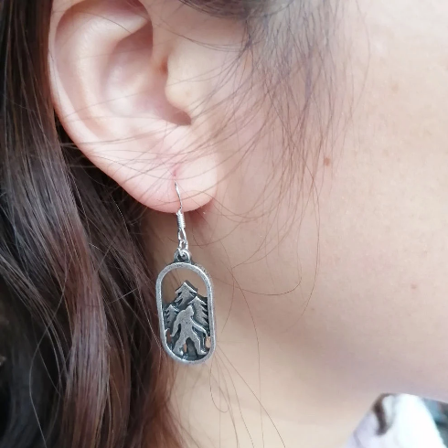 Bigfoot Trees Earrings