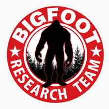 Load image into Gallery viewer, 5.5&quot; Bigfoot Research Team Red Decal
