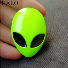 Load image into Gallery viewer, Green Alien Vehcile Decal / Emblem
