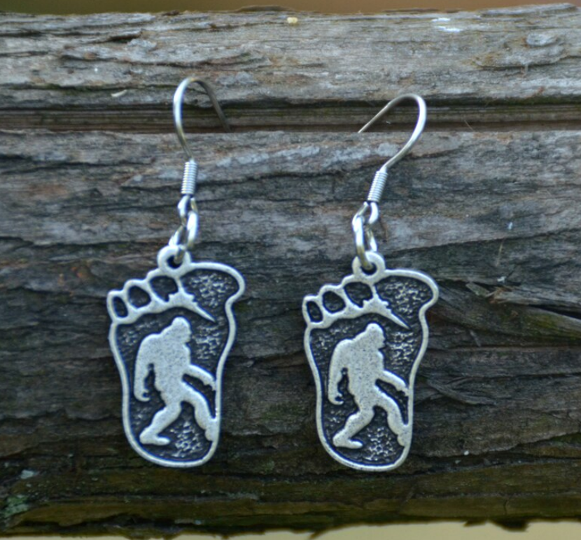 Bigfoot Forrest Earrings