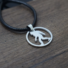 Load image into Gallery viewer, Bigfoot Necklace (Inside Ring)
