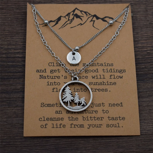 Bigfoot Necklace (Among the Trees)