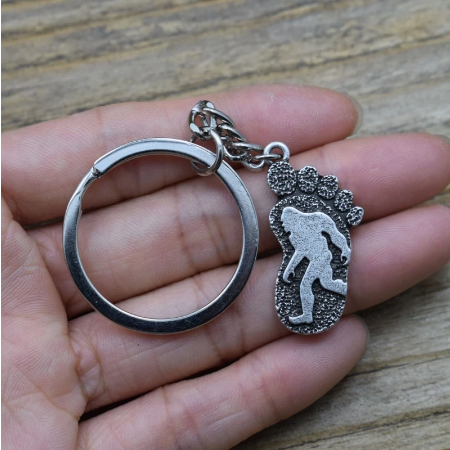 Bigfoot Keychain